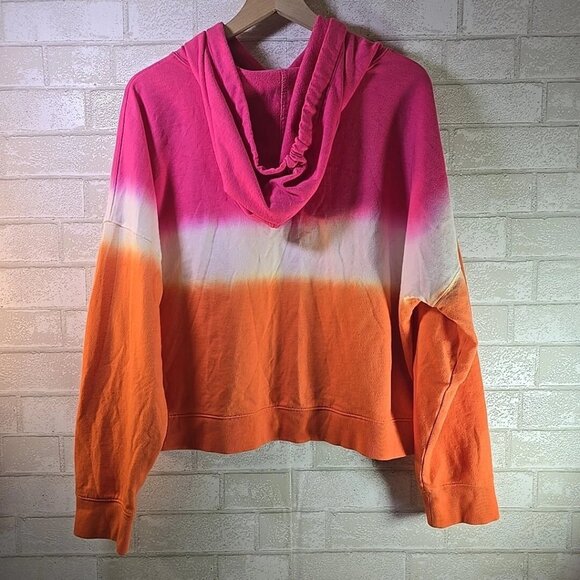 2 Calvin Klein Women Tie Dye Block Monogram Logo Cropped Hoodies Size XL & XXL - Picture 11 of 14